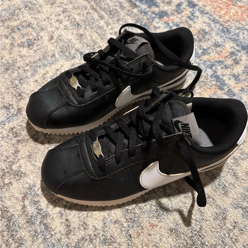 Nike Kids Black and White Classic Sneakers